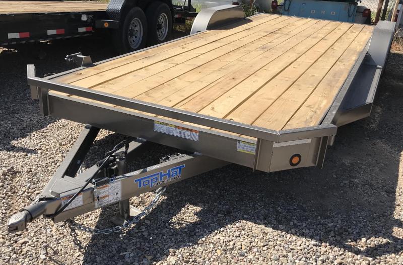 2018 Top Hat 83x22 DCH Flatbed Trailer 2018 Top Hat 83x22 DCH Flatbed Trailer