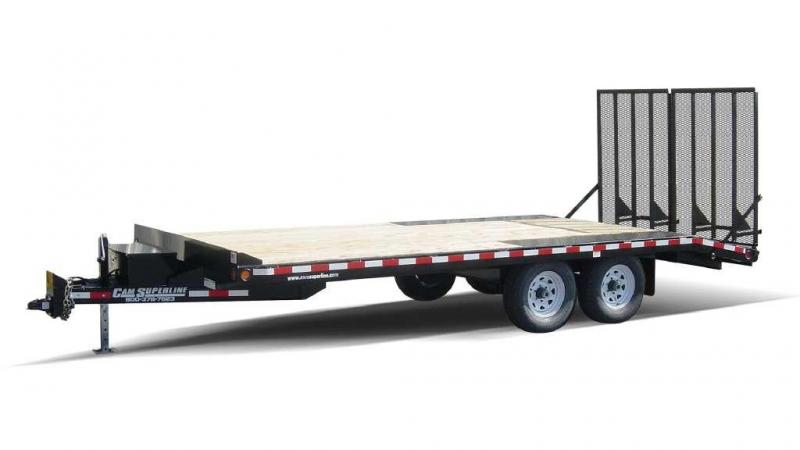 CAM CS 5CAM818LDDO Deckover Flatbed Trailer CAM CS 5CAM818LDDO Deckover Flatbed Trailer