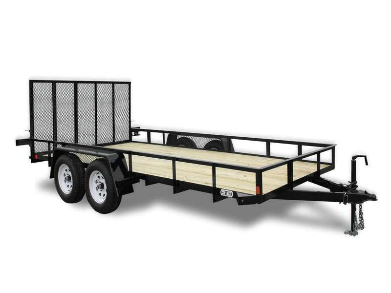 Car Mate Trailers 6 x 16 HD A-Series Utility Trailer Car Mate Trailers 6 x 16 HD A-Series Utility Trailer