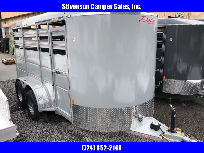2018 Delta Tandem Axle (6' x 14') Stock/Horse Trailer 2018 Delta Tandem Axle (6' x 14') Stock/Horse Trailer
