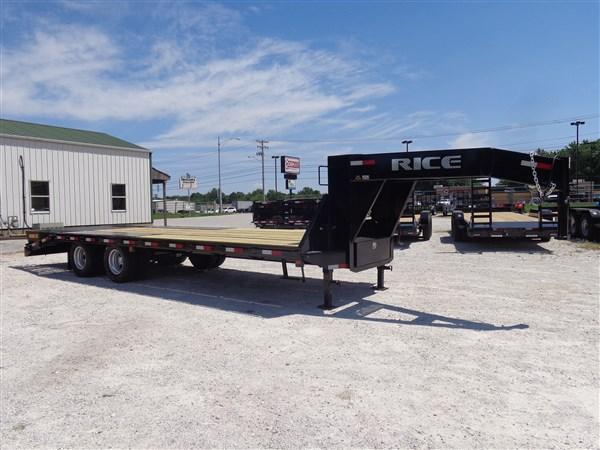 Rice 102" x 20'+5' 22000# Gooseneck Low Pro Deckover Rice 102" x 20'+5' 22000# Gooseneck Low Pro Deckover
