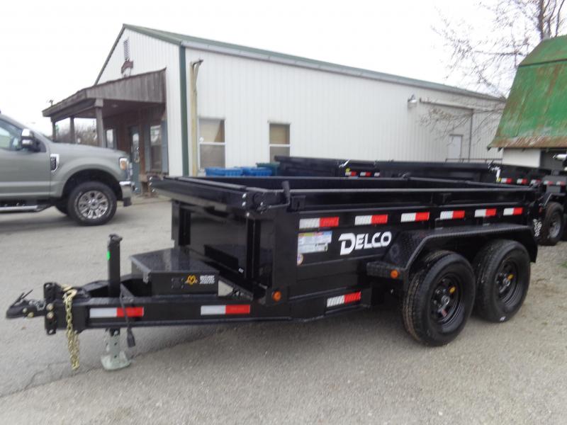 Delco 60" x 10' Bumper Pull Dump Trailer Delco 60" x 10' Bumper Pull Dump Trailer