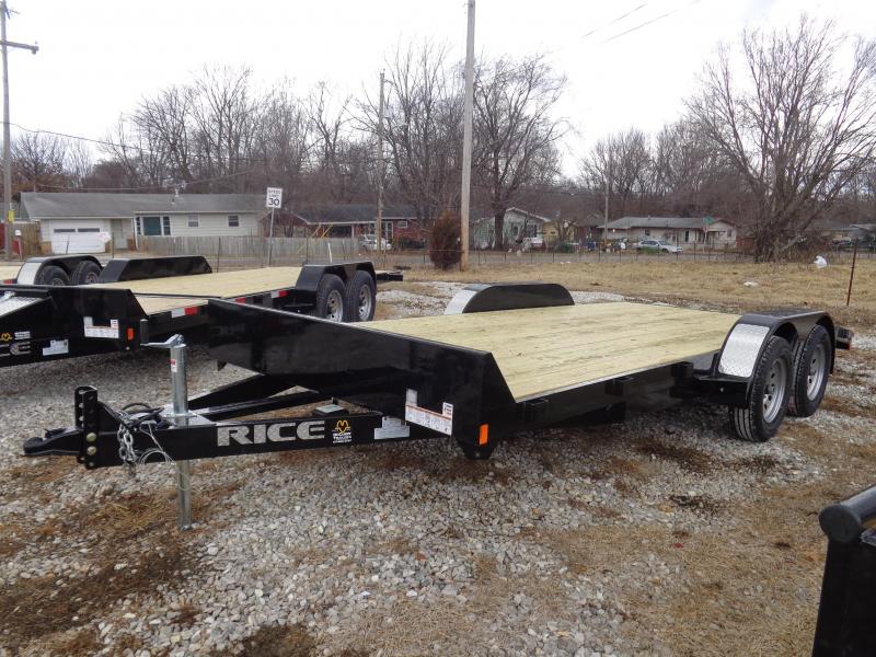 Rice 82" x 16'+2' Bumper Pull 7000# Magnum Car Hauler Flatbed Trailer in Ashburn, VA Rice 82" x 16'+2' Bumper Pull 7000# Magnum Car Hauler Flatbed Trailer in Ashburn, VA