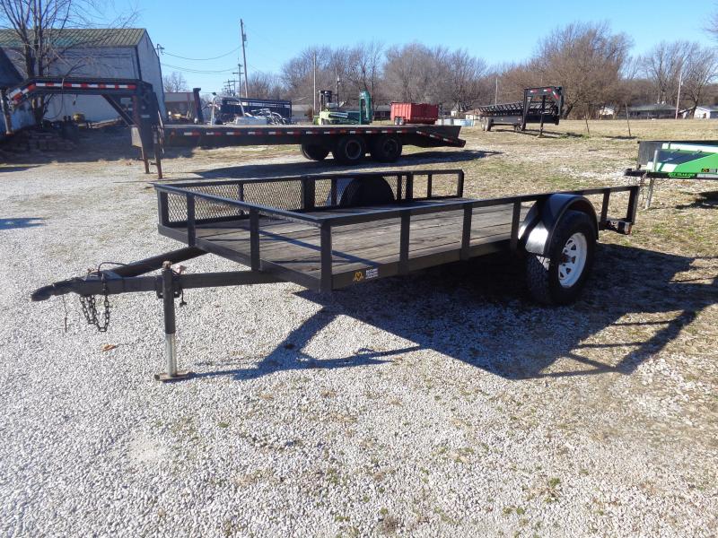 USED 2002 Doub 75" x 12' Bumper ATV Utility Trailer USED 2002 Doub 75" x 12' Bumper ATV Utility Trailer