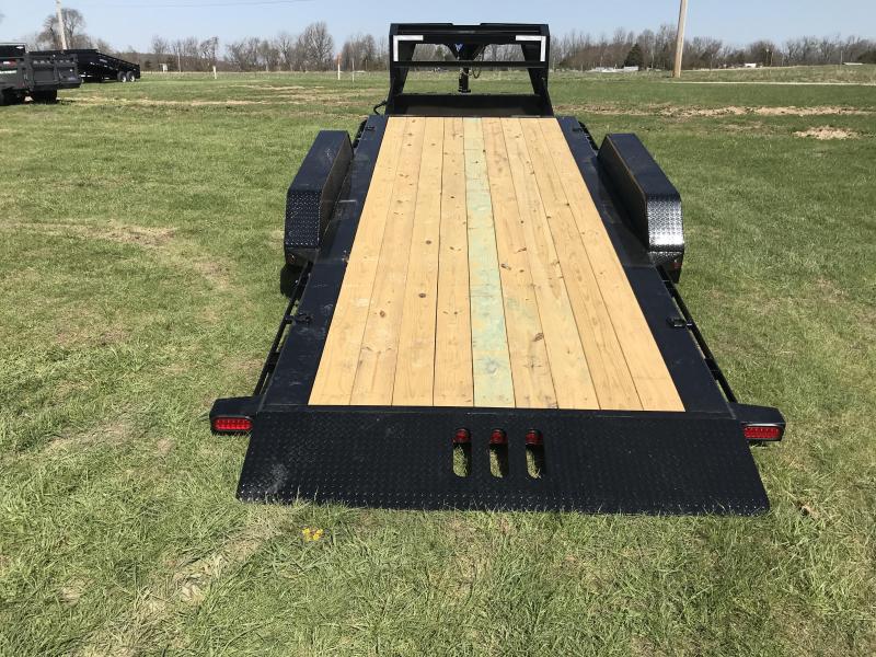 2018 Load Trail 83x22 Gooseneck TiltNGo Equipment Trailer Trailers