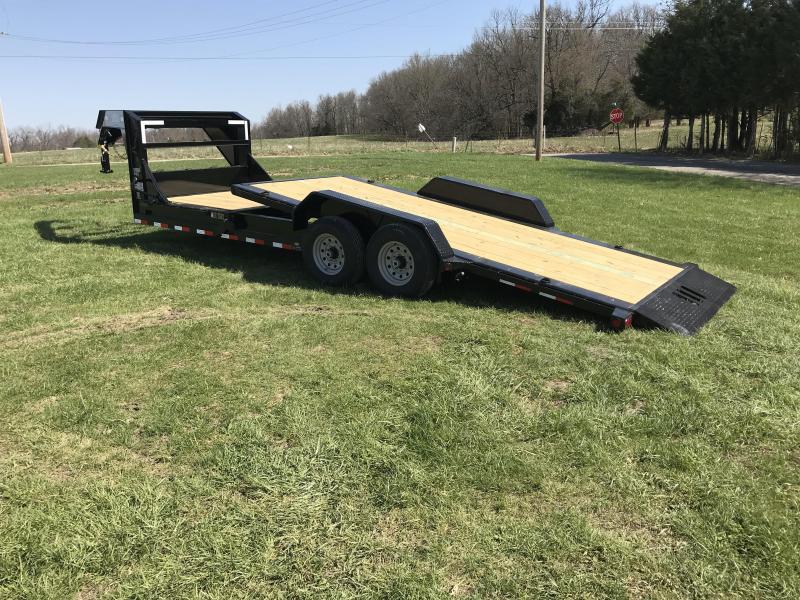 2018 Load Trail 83x22 Gooseneck TiltNGo Equipment Trailer Trailers