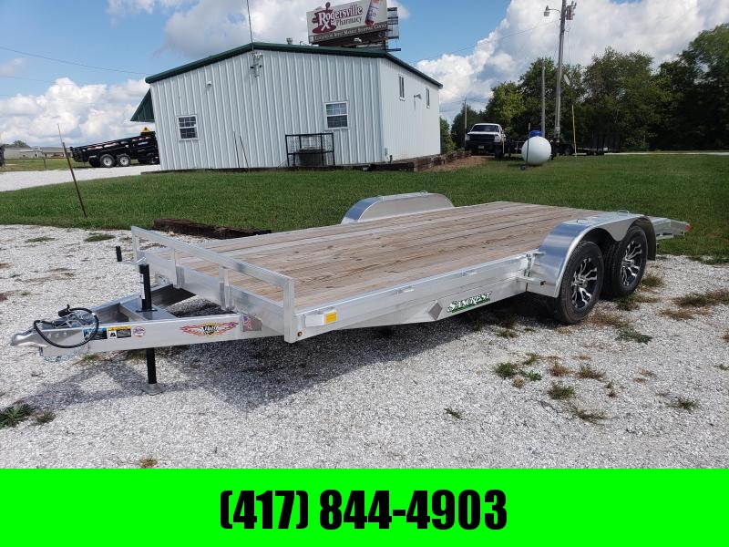 2018 H and H Trailer 82 x 18 CAR HAULER W/3500# AXLES/ALUM. RIMS 2018 H and H Trailer 82 x 18 CAR HAULER W/3500# AXLES/ALUM. RIMS