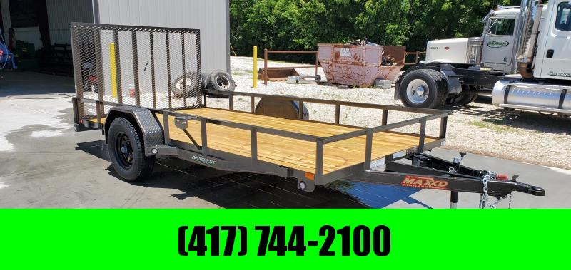 2019 MAXXD 83X14 SINGLE 5.2K UTILITY W/4' SPRING GATE 2019 MAXXD 83X14 SINGLE 5.2K UTILITY W/4' SPRING GATE