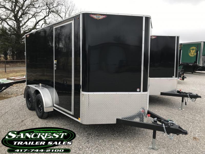 2019 H&H TANDEM BLACK Enclosed Cargo Trailer W/6'6" HEIGHT 2019 H&H TANDEM BLACK Enclosed Cargo Trailer W/6'6" HEIGHT