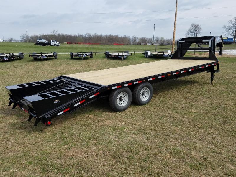 2018 Load Trail Gooseneck Flatbed Trailer 102 x 25 Trailers For Sale