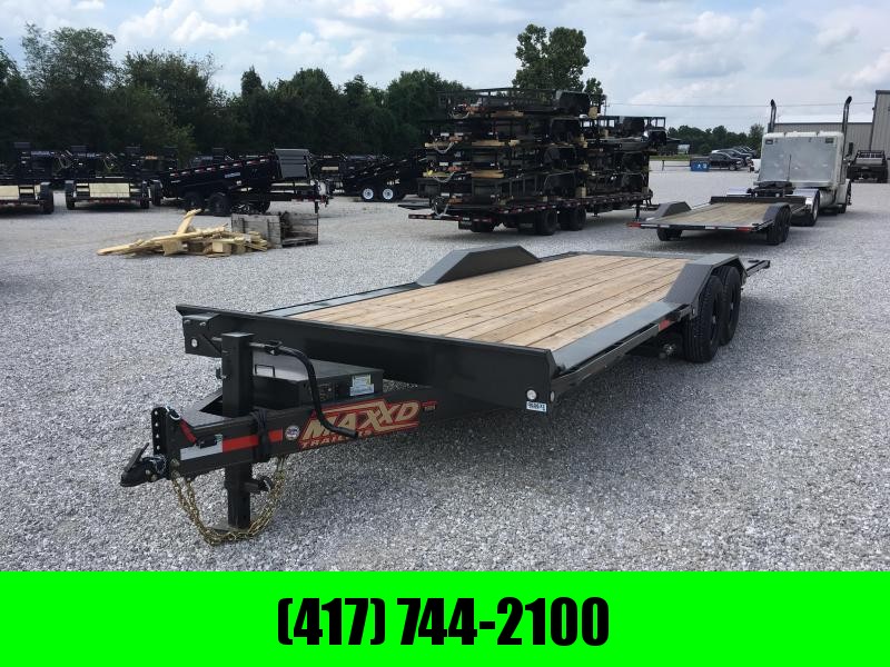 2019 MAXXD 102X24 TANDEM 14K POWER TILT EQUIPMENT HAULER W/8" FRAME 2019 MAXXD 102X24 TANDEM 14K POWER TILT EQUIPMENT HAULER W/8" FRAME