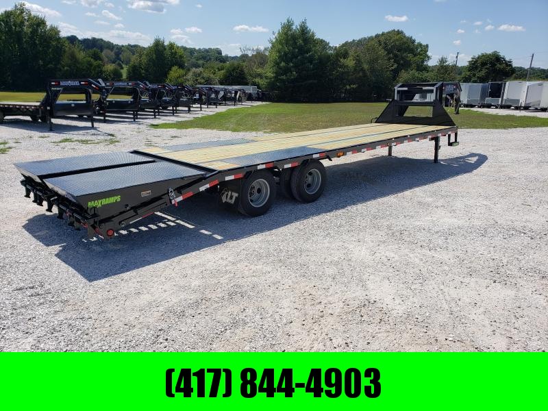 2020 Load Trail 102" x 30' Tandem Low-Pro Gooseneck W/ MAX RAMPS 2020 Load Trail 102" x 30' Tandem Low-Pro Gooseneck W/ MAX RAMPS