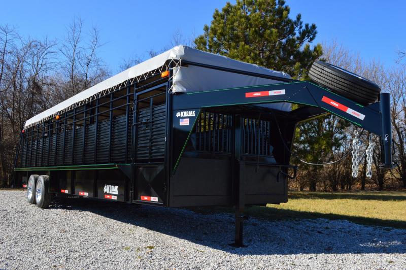 Kodiak and Hart Trailers Stock / Stock Combo Trailers for sale Over 150k Trailers For Sale