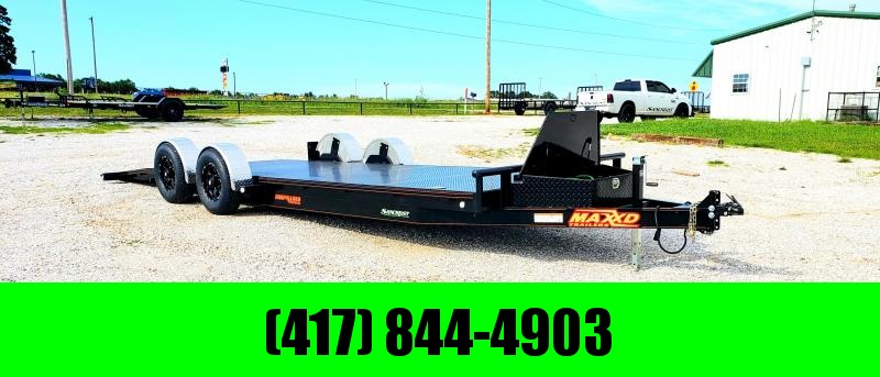 2019 MAXXD 80X24 DROP-N-LOAD TANDEM CAR HAULER W/AIR RIDE SUSPENSION AND 5200 AXLES 2019 MAXXD 80X24 DROP-N-LOAD TANDEM CAR HAULER W/AIR RIDE SUSPENSION AND 5200 AXLES