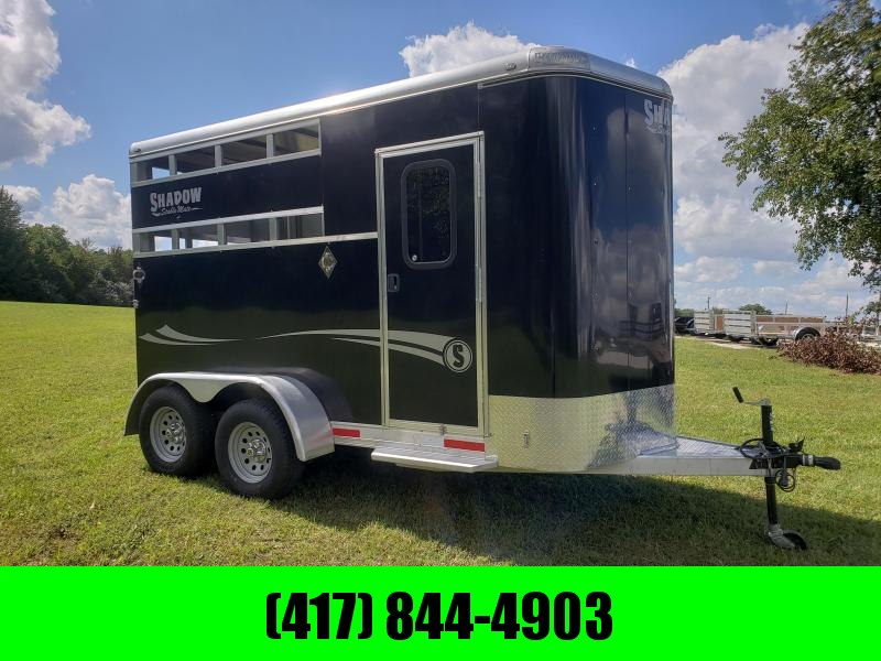 2016 SHADOW STABLE MATE 2 HORSE SLANT (USED TWICE) 2016 SHADOW STABLE MATE 2 HORSE SLANT (USED TWICE)