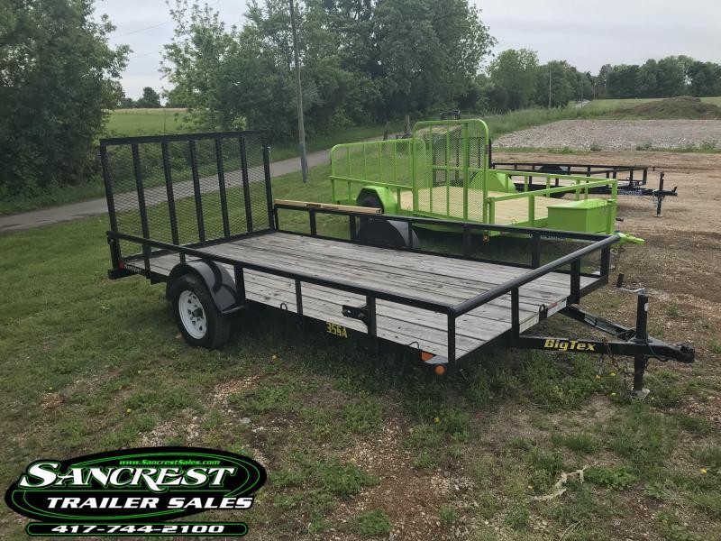2014 Big Tex Trailers 83X14 Utility Trailer W/SPARE TIRE MOUNT 4' GATE AND GORILLA LIFT 2014 Big Tex Trailers 83X14 Utility Trailer W/SPARE TIRE MOUNT 4' GATE AND GORILLA LIFT