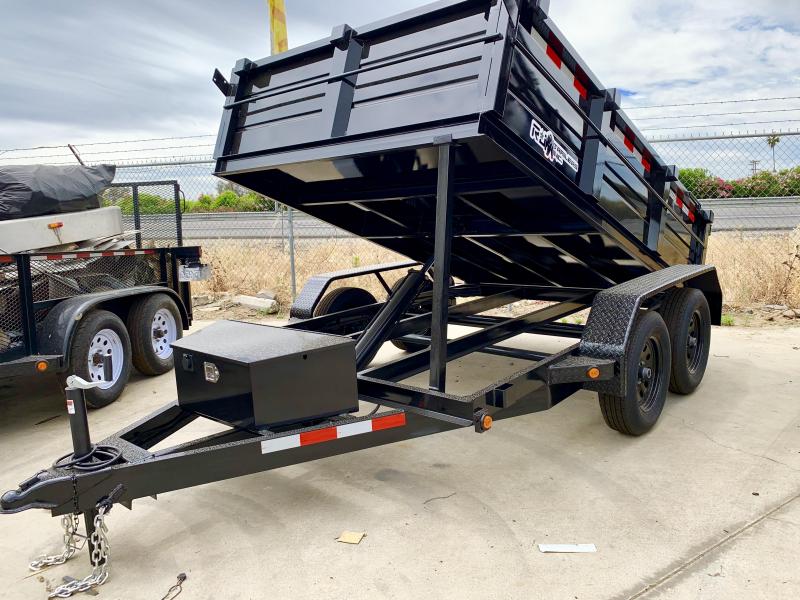 *** 2019 6X10 7K R&J Dump Trailer 2' walls *** *** 2019 6X10 7K R&J Dump Trailer 2' walls ***
