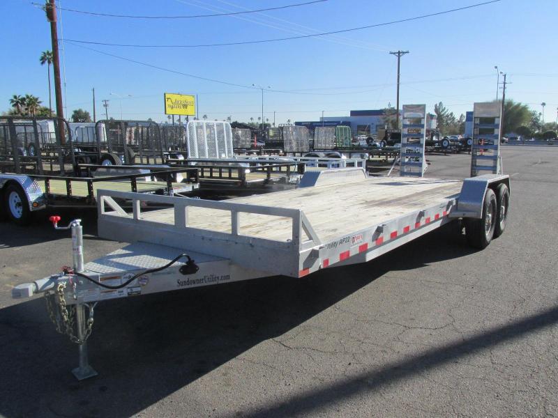 2017 Sundowner Trailers aluminum 81x22 Equipment Trailer 2017 Sundowner Trailers aluminum 81x22 Equipment Trailer