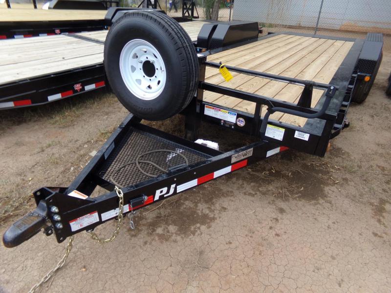 82"x20' PJ Tilt Equipment Trailer w/ 2x8000k Axles 82"x20' PJ Tilt Equipment Trailer w/ 2x8000k Axles