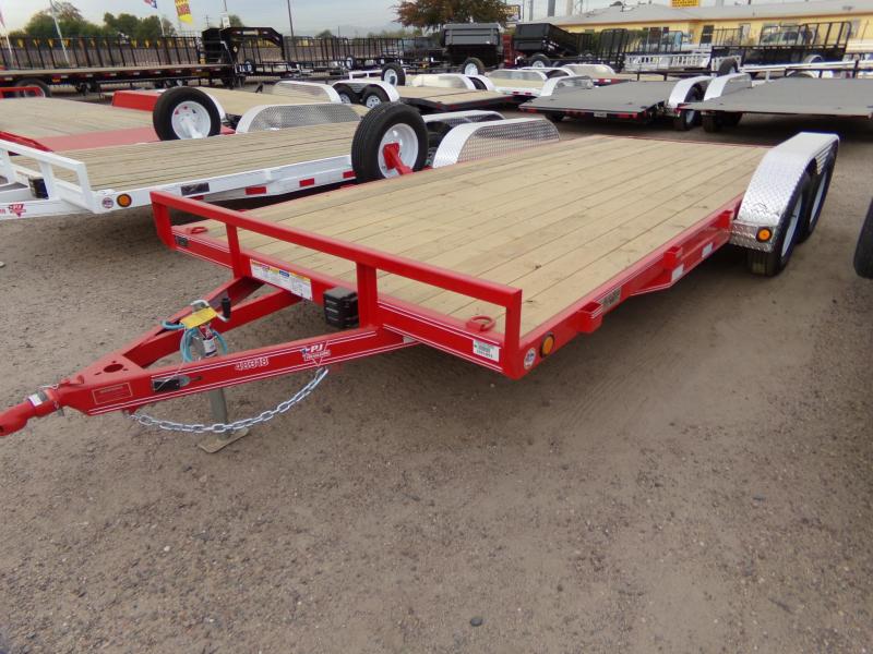 2019 PJ Trailers 18FT CAR HAULER RED POWDER COAT Car / Racing Trailer 2019 PJ Trailers 18FT CAR HAULER RED POWDER COAT Car / Racing Trailer