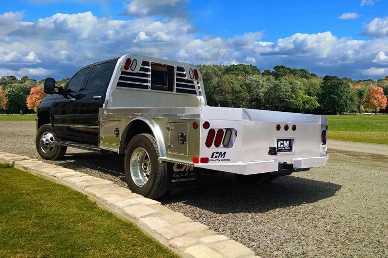 CM SK Skirted Aluminum Flatbed 60" Cab and Chassis CM SK Skirted Aluminum Flatbed 60" Cab and Chassis