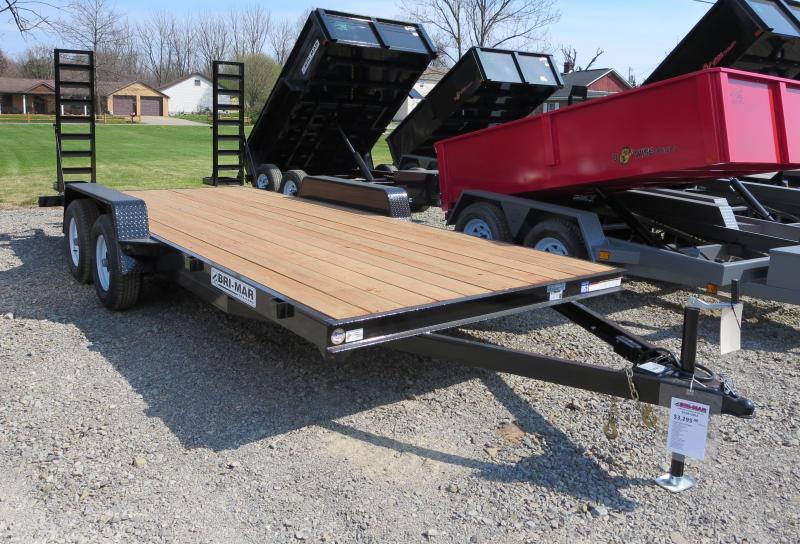 Bri-Mar EH18-10ELE 84"x18' Equipment Trailer 9.9K GVWR Bri-Mar EH18-10ELE 84"x18' Equipment Trailer 9.9K GVWR