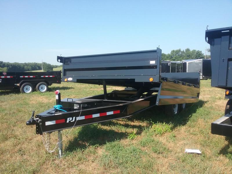 14 Foot PJ Deckover Dump Trailer 14 Foot PJ Deckover Dump Trailer