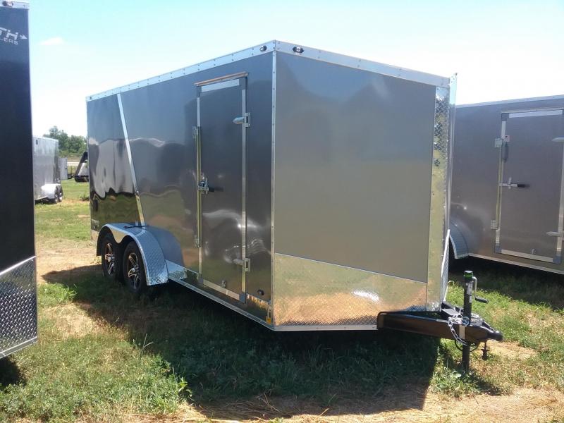 7X16 (Plus 6 Inches Interior Height) Stealth Titan Enclosed Cargo Trailer 7X16 (Plus 6 Inches Interior Height) Stealth Titan Enclosed Cargo Trailer