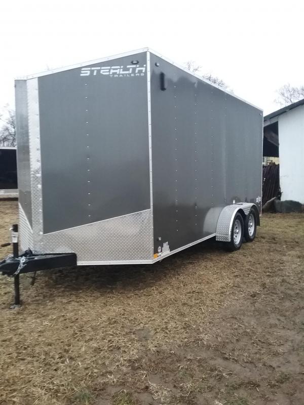 2019 Stealth 7x16 (+12" Additional Height) Mustang Enclosed Cargo Trailer 2019 Stealth 7x16 (+12" Additional Height) Mustang Enclosed Cargo Trailer