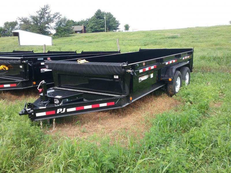 16' PJ Low Pro Dump Trailer 16' PJ Low Pro Dump Trailer