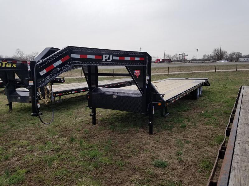 30' PJ Gooseneck with Moster Ramps and 14 Ply Tires 15680 GVWR 30' PJ Gooseneck with Moster Ramps and 14 Ply Tires 15680 GVWR
