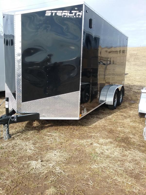 2019 Stealth Trailers Mustang 7x16 (+12" Additional Height) Enclosed Cargo Trailer 2019 Stealth Trailers Mustang 7x16 (+12" Additional Height) Enclosed Cargo Trailer
