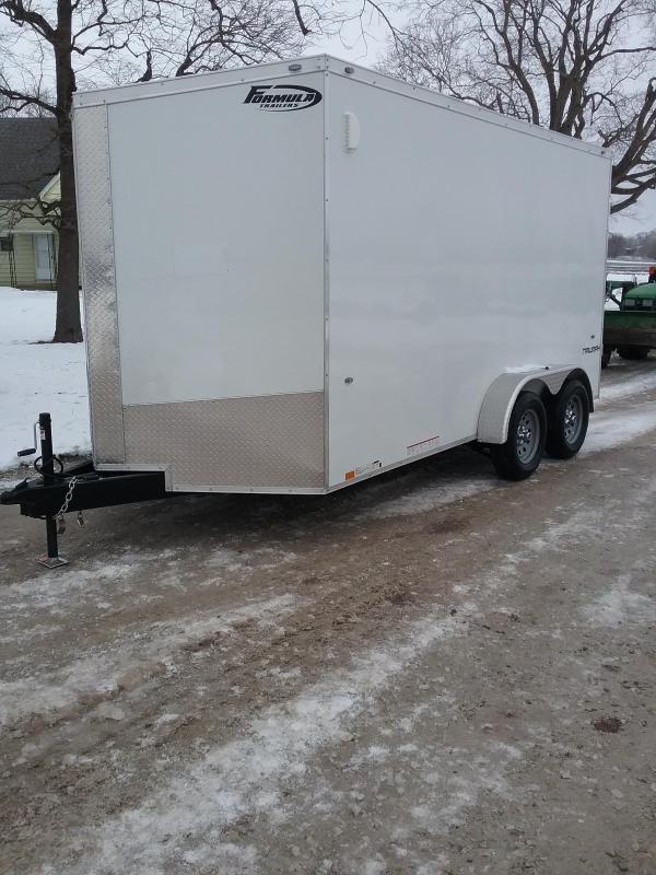2019 Formula 7x14 Conquest 12 Additional Height Enclosed Cargo Trailer 2019 Formula 7x14 Conquest 12 Additional Height Enclosed Cargo Trailer