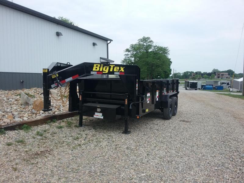 14GX 83X16 Big Tex Gooseneck Dump Trailer 14GX 83X16 Big Tex Gooseneck Dump Trailer
