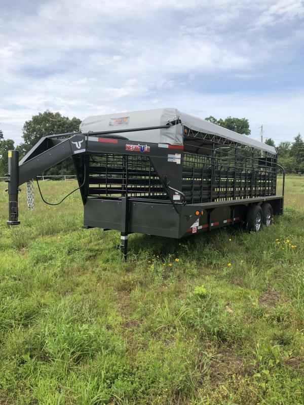 2019 Neckover Trailers 20x6.8 Stock Livestock Trailer 2019 Neckover Trailers 20x6.8 Stock Livestock Trailer