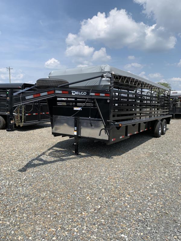 2019 Delco Trailers 24x6.8 Stock Trailer 2019 Delco Trailers 24x6.8 Stock Trailer