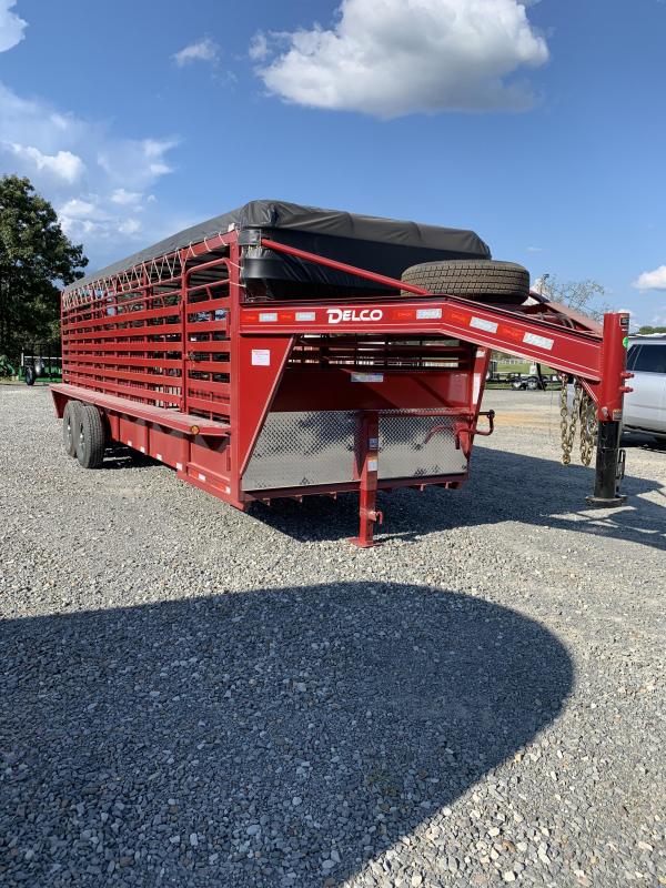 2020 Delco Trailers 24x6.8 Livestock Trailer 2020 Delco Trailers 24x6.8 Livestock Trailer