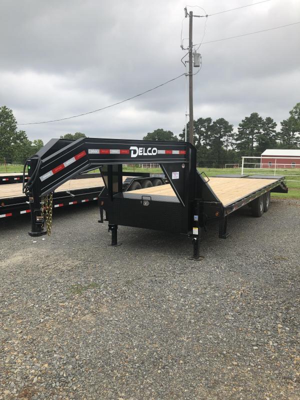 2019 Delco Trailers 20ft plus 5ft Flatbed Trailer 2019 Delco Trailers 20ft plus 5ft Flatbed Trailer