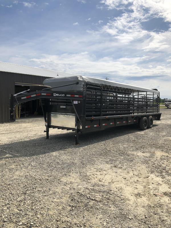 2019 Delco Trailers 28x6.8 Stock Trailer 2019 Delco Trailers 28x6.8 Stock Trailer
