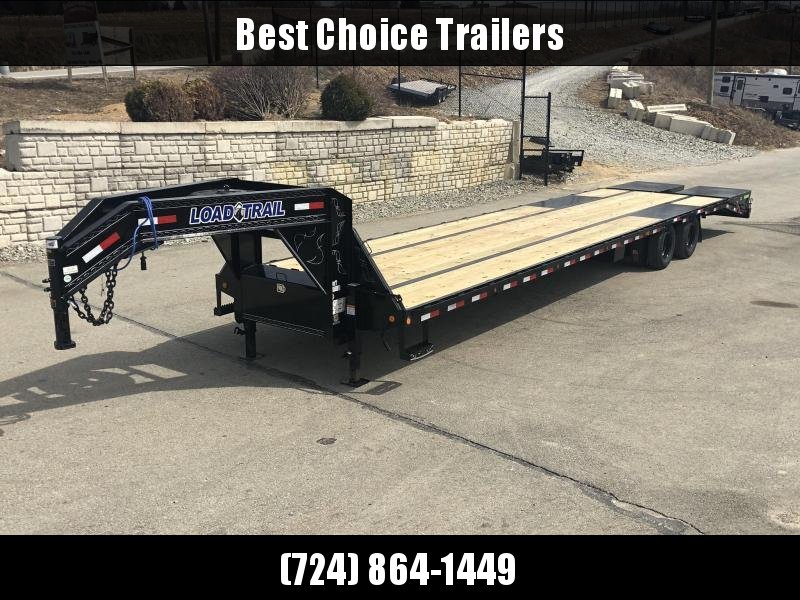 2019 Load Trail 102x40' HOTSHOT Gooseneck Beavertail Deckover Flatbed 24000# Trailer * GP0240122 * EOH Disc Brakes * MAX Ramps * HDSS Suspension * Ratchet Track w/ Ratchets * Under frame bridge * Torque Tube * 12K Axles 2019 Load Trail 102x40' HOTSHOT Gooseneck Beavertail Deckover Flatbed 24000# Trailer * GP0240122 * EOH Disc Brakes * MAX Ramps * HDSS Suspension * Ratchet Track w/ Ratchets * Under frame bridge * Torque Tube * 12K Axles