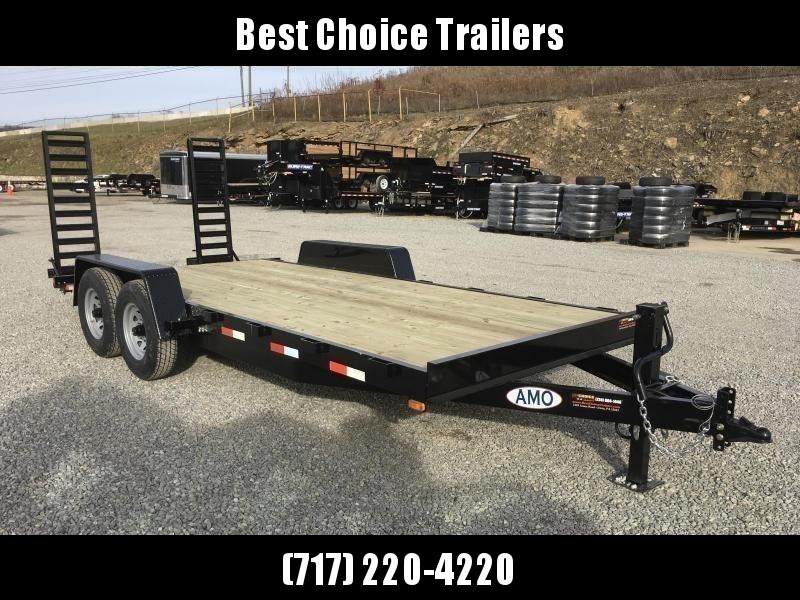 2019 AMO 7x18' Equipment Trailer 12000# GVW * STAND UP RAMPS * ALL LED LIGHTS 2019 AMO 7x18' Equipment Trailer 12000# GVW * STAND UP RAMPS * ALL LED LIGHTS