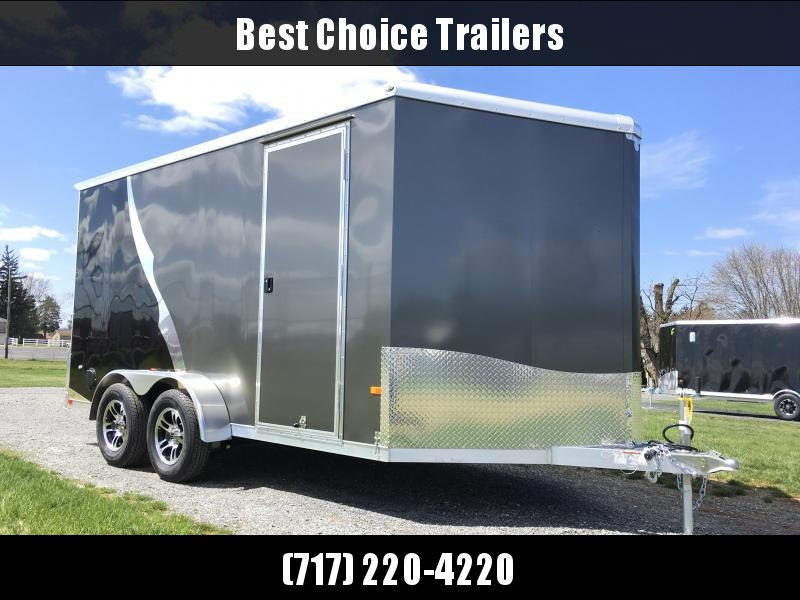 2018 Neo 7x14 NAMR Aluminum Enclosed Motorcycle Trailer * BLACK AND PEWTER * DRT SPOILER * LOAD LIGHTS * EXTRA HEIGHT * ALUMINUM WHEELS in Ashburn, VA 2018 Neo 7x14 NAMR Aluminum Enclosed Motorcycle Trailer * BLACK AND PEWTER * DRT SPOILER * LOAD LIGHTS * EXTRA HEIGHT * ALUMINUM WHEELS in Ashburn, VA
