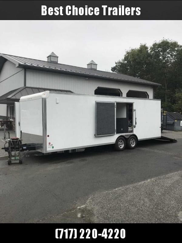 USED 2017 Car Mate Enclosed Car Hauler Trailer 9990# GVW * DEXTER TORSION * FINISHED INTERIOR * 12K WINCH * ESCAPE DOOR * UNDER FRAME BRIDGE * USED 2017 Car Mate Enclosed Car Hauler Trailer 9990# GVW * DEXTER TORSION * FINISHED INTERIOR * 12K WINCH * ESCAPE DOOR * UNDER FRAME BRIDGE *