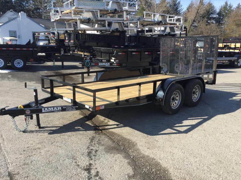 2018 Lamar 77"x16' Utility Trailer 7000# GVW 2018 Lamar 77"x16' Utility Trailer 7000# GVW
