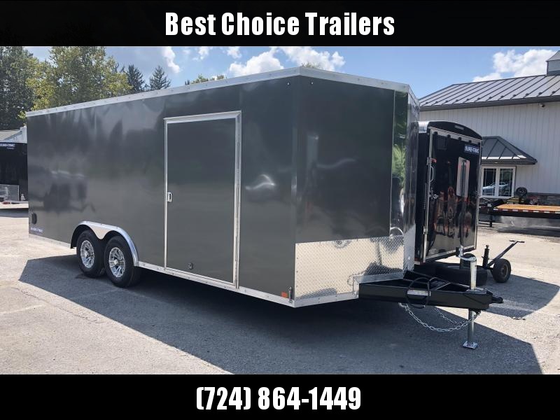 2019 Sure-Trac 8.5x20' Enclosed Car Trailer 9900# GVW * CHARCOAL * 7K DROP LEG JACK 2019 Sure-Trac 8.5x20' Enclosed Car Trailer 9900# GVW * CHARCOAL * 7K DROP LEG JACK