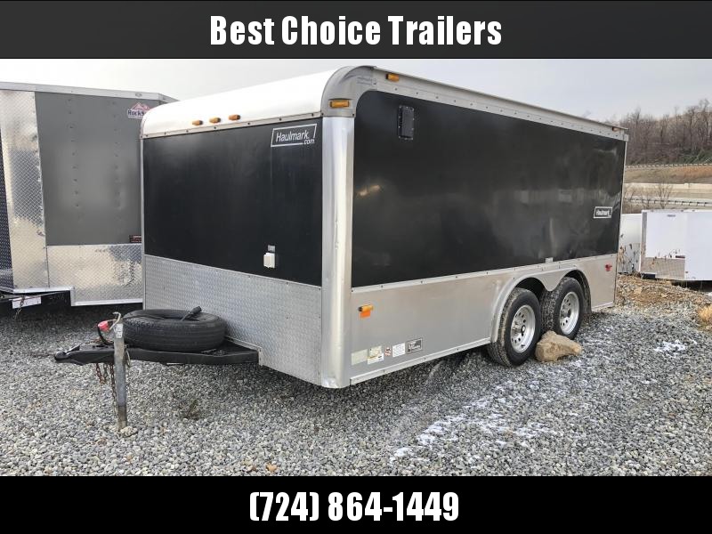 USED 2006 Haulmark 8x14' Enclosed Motorcycle Trailer * CUSTOM BUILT FOR BIKES * LOADED USED 2006 Haulmark 8x14' Enclosed Motorcycle Trailer * CUSTOM BUILT FOR BIKES * LOADED