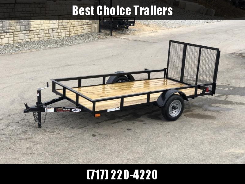 2019 AMO 5x10' Angle Iron Utility Landscape Trailer 2200# GVW w Gate 2019 AMO 5x10' Angle Iron Utility Landscape Trailer 2200# GVW w Gate