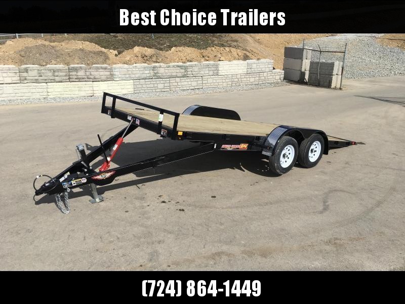 2018 H&H 7x18' EX Power Tilt Car Hauler 7000# GVW - POWER TILT 2018 H&H 7x18' EX Power Tilt Car Hauler 7000# GVW - POWER TILT