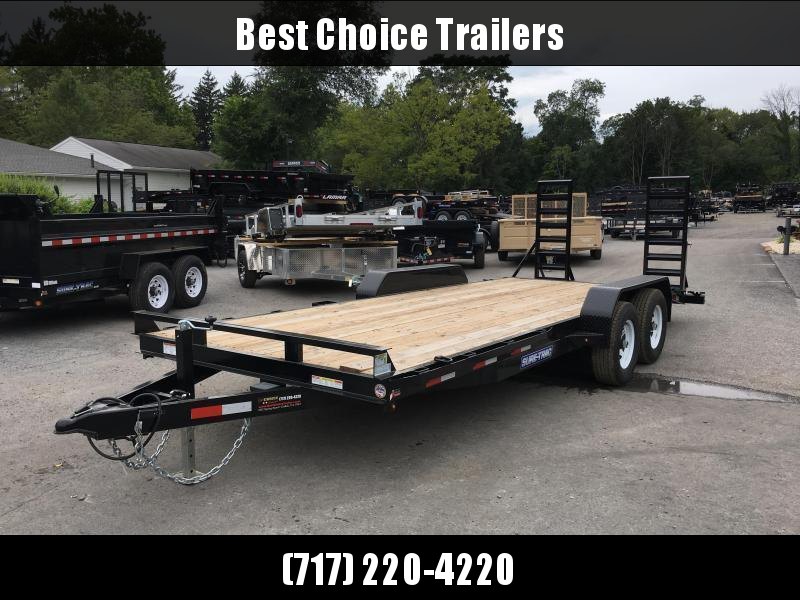 2018 Sure-Trac Implement 7'x16' Equipment Trailer 9900# GVW - ST8116IT-B-100 * CLEARANCE - FREE ALUMINUM WHEELS in Ashburn, VA 2018 Sure-Trac Implement 7'x16' Equipment Trailer 9900# GVW - ST8116IT-B-100 * CLEARANCE - FREE ALUMINUM WHEELS in Ashburn, VA