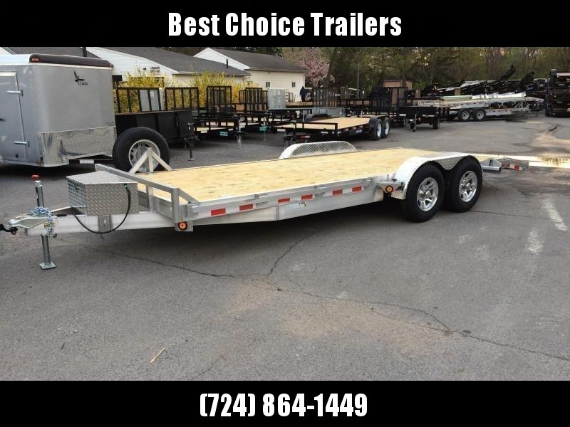 2019 QSA 7x20' Aluminum Car Trailer 9850# GVW 2019 QSA 7x20' Aluminum Car Trailer 9850# GVW